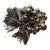 Laminato Ag Silver-Plate Grape Cluster Sculpture For Sale