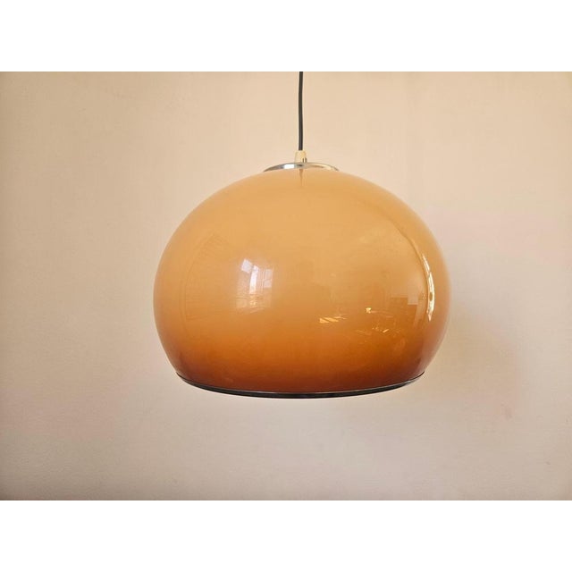 Mid-Century Meblo Pendant from Guzzini, Italy, 1970s For Sale - Image 11 of 15