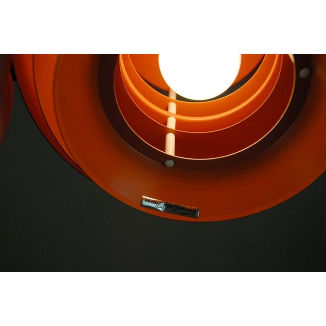 1970s Vintage Swedish Trava Pendant Lamp by Sigurd Lindkvist for Granhaga Metallindustri For Sale - Image 5 of 12