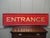 5.5 ft Long Entrance Sign Prominent Welcome Board This large bright hand painted sign is painted in gold leaf and made in...