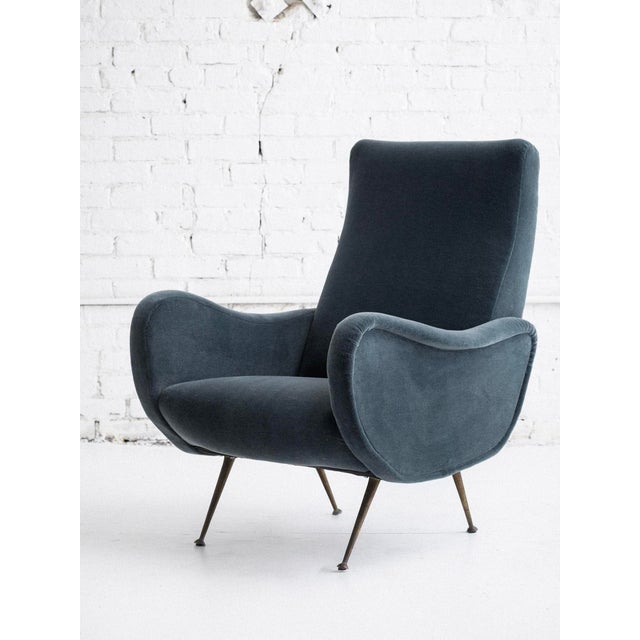 Mid-Century Armchair in the Style of Marco Zanuso For Sale In New York - Image 6 of 9