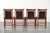 Art Deco Decoforma Series Dining Chairs in Black Cowhide Leather and Wood from Schuitema, Set of 4 For Sale - Image 4 of 18