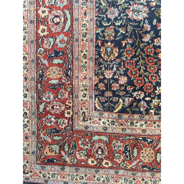 Vintage Turkish Hereke Rug, 1980s For Sale - Image 6 of 18
