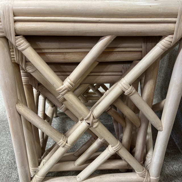 1970s 1970s Vintage Nesting Tables - Set of 3 For Sale - Image 5 of 5