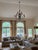 Large Spanish Revival Style Forged Iron Twelve-Light Chandelier For Sale In Denver - Image 6 of 8
