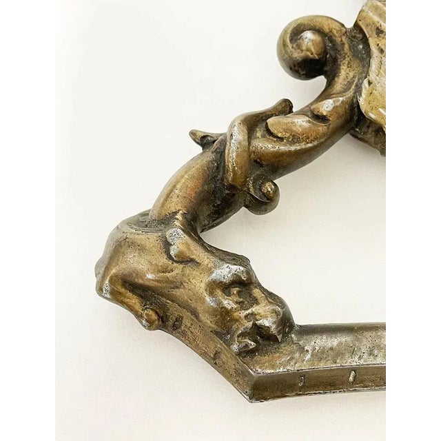 Metal 19th Century Dutch Door Knocker For Sale - Image 7 of 9