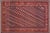 Antique Soumak Rust/Blue Wool Rug - 5'7'' X 7'10'' For Sale - Image 9 of 10