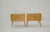 Mid-Century Modern Curved Light Wood Bedside Tables, Italy, 1950s, Set of 2 For Sale - Image 10 of 18