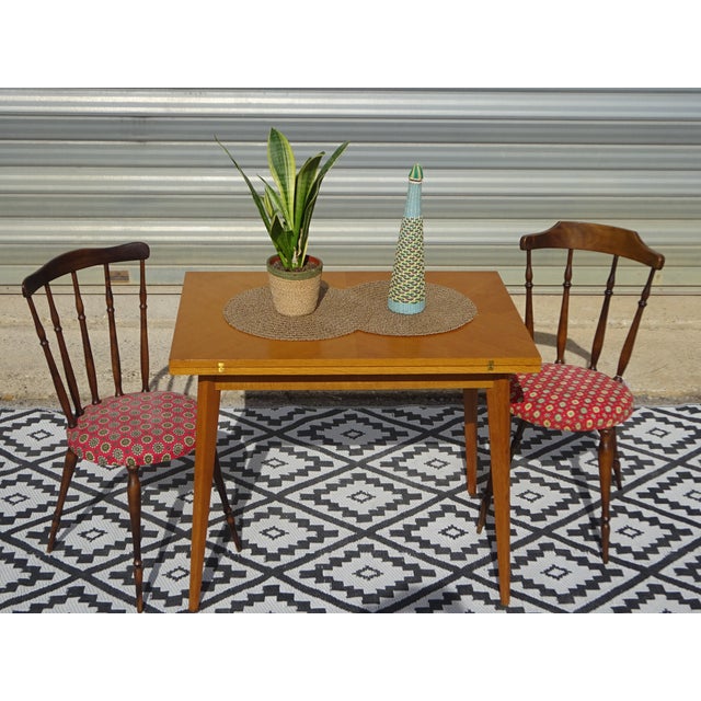 1950s Vintage Folding Table by Sam, 1950 For Sale - Image 5 of 18