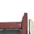 Pair Frank Lloyd Wright Style Arts & Crafts Leaded Stained Glass Windows C1920 For Sale - Image 6 of 16