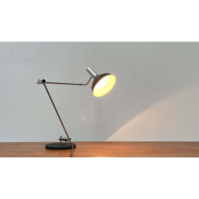 Mid-Century Modern Swiss Type 60 Minimalist Table Lamp by Rosemarie and Rico Baltensweiler for Baltensweiler, 1960s For Sale - Image 12 of 18