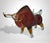 Late 20th Century Late 20th Century Murano Red Glass Bull Sculpture “Sommerso” Technique For Sale - Image 5 of 16