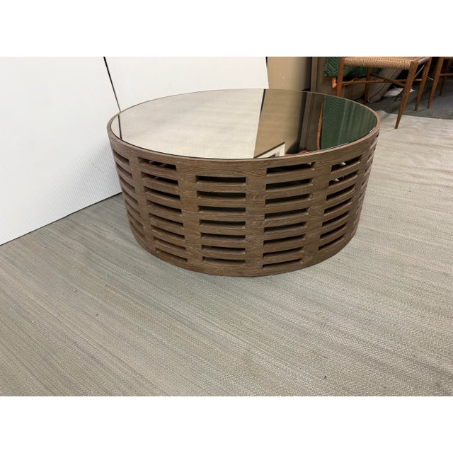 Design Plus Gallery presents the Palmer Mirrored Coffee Table from Brownstone Furniture. This coffee table is a unique...