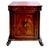 1990's Regency Empire Nightstand Pair - Mahogany - Lion Paw Feet - Hickory-White For Sale - Image 12 of 15