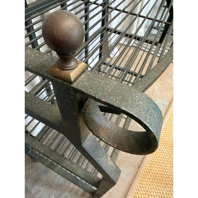 Avocado French Bakers Rack For Sale - Image 8 of 8