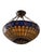 Vintage Colorful French Stained Glass Bowl/ Pendant Light Fixture For Sale - Image 13 of 18