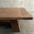 Reclaimed Elm Wood Coffee Table in Walnut Finish-56" For Sale - Image 10 of 12