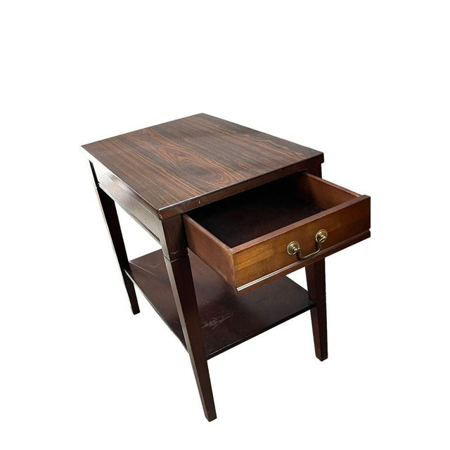 1960s Vintage Mersman Federal Style Mahogany End Table Chairish