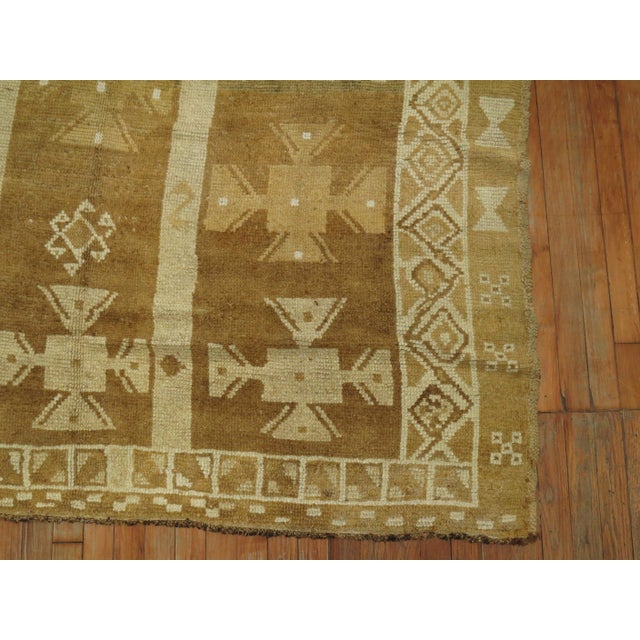 Zabihi Collection Turkish Kars Dowry Rug For Sale - Image 4 of 6