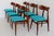 Vintage Dining Chairs by Louis Van Teeffelen, 1950, Set of 6 For Sale - Image 4 of 13