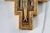 Wood Vintage Italian Giltwood Cross Wall Hanging For Sale - Image 7 of 8
