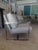 Modern Leather & Chrome Chairs From Italy a Pair For Sale - Image 9 of 9