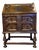 Vintage Jacobean Carved Oak Secretaire, 1920 For Sale