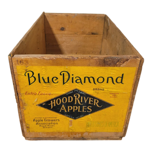 Antique "Blue Diamond Apple" Crate