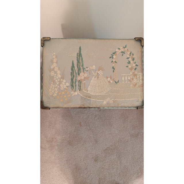 Antique Wicker Storage Piece/ Hamper For Sale - Image 11 of 12