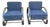 Large 20th Century Chrome Armchairs by Ralph Lauren, 1980s, Set of 2 For Sale