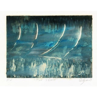 Oscar Arturo, Mar Y Cielo Abstract For Sale