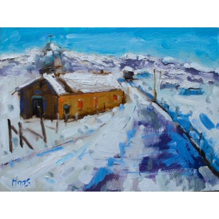 Winterscapes — Old Church in Winter, Truchas For Sale