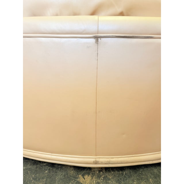 Weiman Attr. Genuine Leather 3 PCS Sectional Sofa From 80's For Sale - Image 12 of 12