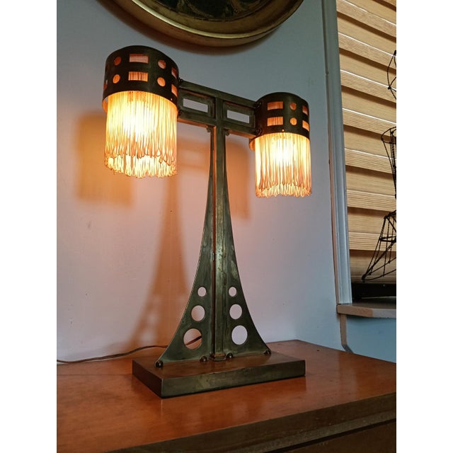Berlage Table Lamp by Hendrik Petrus, 1890s For Sale - Image 15 of 15