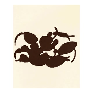 Jean Arp Woodcut Untitled B6 Published 1982 For Sale