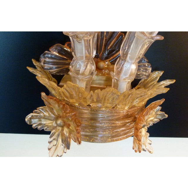 Vintage Wall Lights from Seguso, Set of 2 For Sale - Image 4 of 8