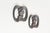 Vintage Brutalist Door Handles in Cast Aluminium, 1970s, Set of 2 For Sale - Image 9 of 9