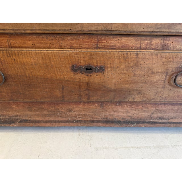 Large Scale Walnut Chest of Drawers, 18th Century, France For Sale - Image 12 of 18