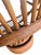Mid-Century Modern Organic Bentwood Rattan Swivel Tub Chair For Sale - Image 16 of 18