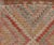 Large Vintage Turkish Kilim Rug With Coral, Gold, Sage Diamond Pattern For Sale - Image 9 of 14