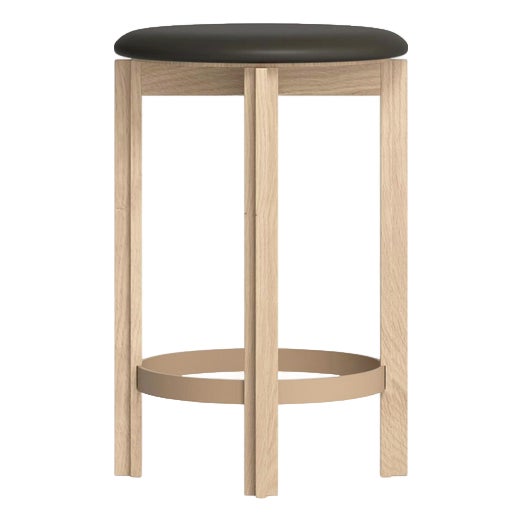 Principal Counter Stool in Natural Oak by Bodil Kjaer for Grade For Sale