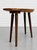 Contemporary Signed Roy Sheldon Live Edge Stool Side Table, Vermont 1972, American Studio Craft, C. 1972 For Sale - Image 3 of 12