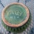 Mid-Century Modern 1940s Green McCoy Bead and Dot Planter For Sale - Image 3 of 3