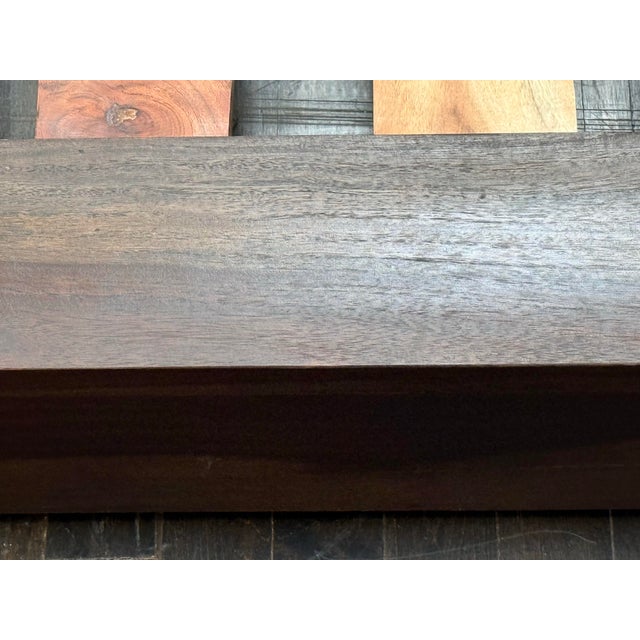 Queen Size Sierra Living Concepts Sierra Nevada Low Platform Bed Frame For Sale - Image 11 of 12