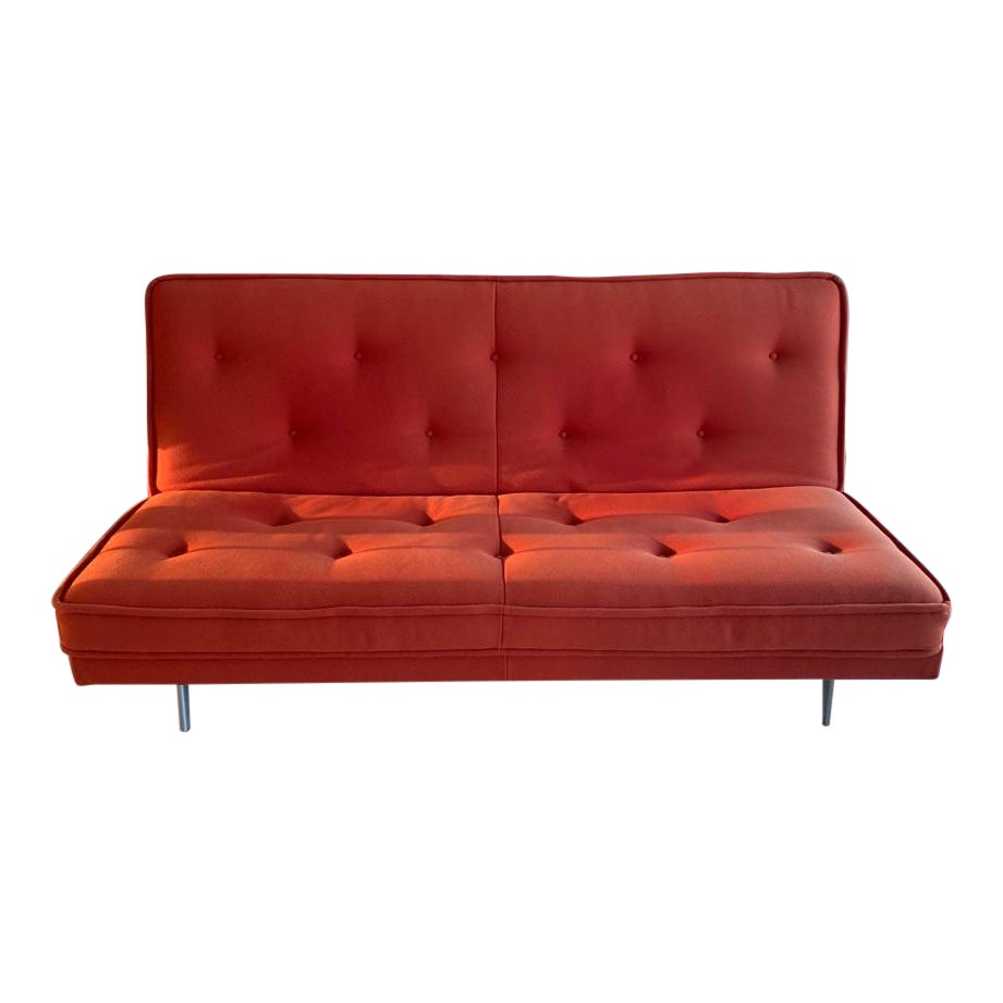Lignet Roset Orange Nomade Express Sofa Bed Chairish