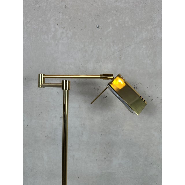 Metal Vintage Adjustable Reading Lamp from Deknudt, 1980s For Sale - Image 7 of 16