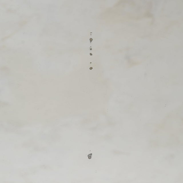 Italian Horizontal Rectangular Wall Mirror with Chamfered Wood Frame, 1950s For Sale - Image 10 of 10