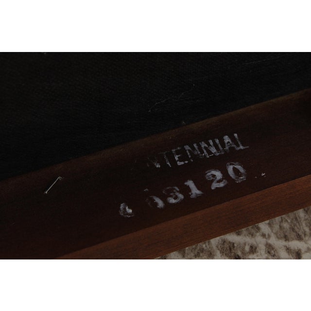 Statton Cherry Chippendale Style Armchair For Sale - Image 15 of 15
