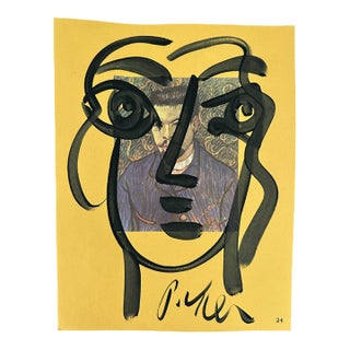 Peter Keil Mixed Media Vincent Van Gogh Painting For Sale