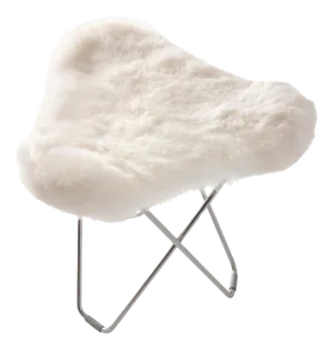 Iceland Flying Goose Footstool by Cuero Design